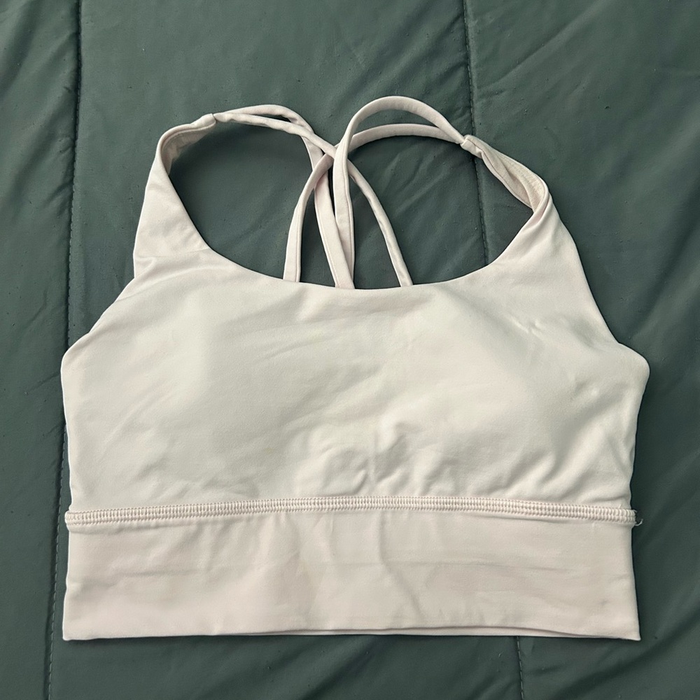 Lululemon Pink Sport Bra Size 4